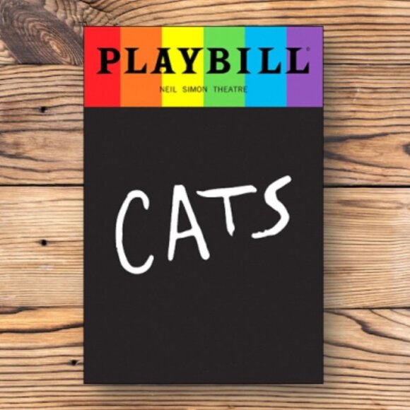 Cats Playbill Broadway Musical Refrigerator Fridge Locker Tool Box Magnet - Picture 1 of 2
